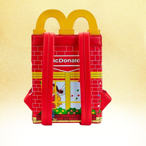 Loungefly McDonalds Happy Meal Mini Backpack and Wallet - Picture 5 of 9